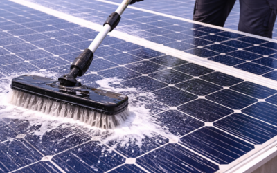 What is the average cost for solar panel cleaning in Columbia, MD?
