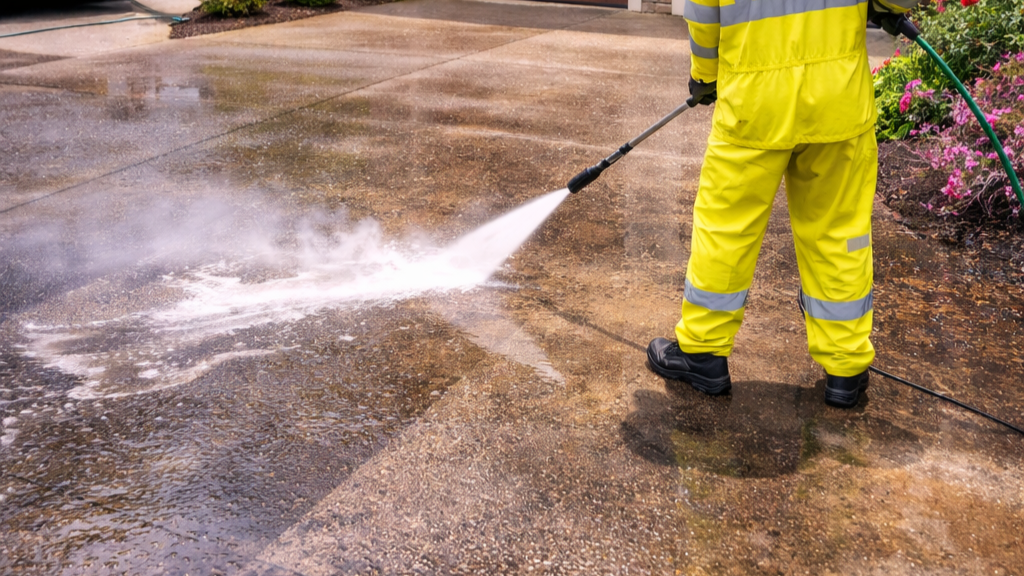 How much does power washing cost in Columbia MD?