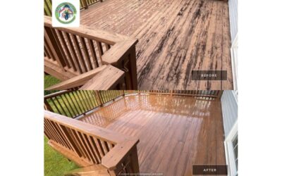 Is It Better To Pressure Wash Or Clean A Deck In Columbia, MD?
