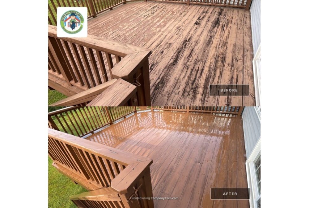 Is It Better To Pressure Wash Or Clean A Deck In Columbia, MD?